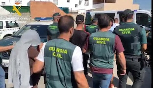 Detenidos islamayor guardia civil