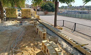 Obras colegio alcala de guadaira
